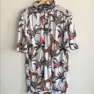 Bad Birdie Tropical Golf Shirt